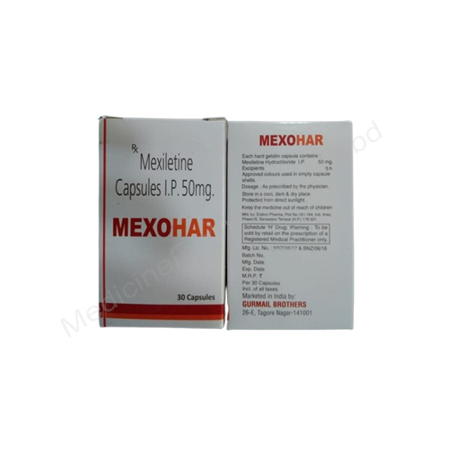 Mexohar- 通用的 Mexiletine- Cipla Pharma