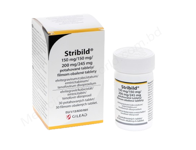 Stribild- Родовое Elvitegravir + Cobicistat + Emtricitabine + Tenofovir disoproxil fumarate- GILEAD SCIENCES Pharma