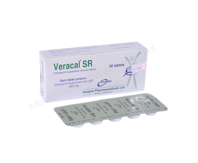 Veracal SR- Родовое Verapamil- Incepta Pharma