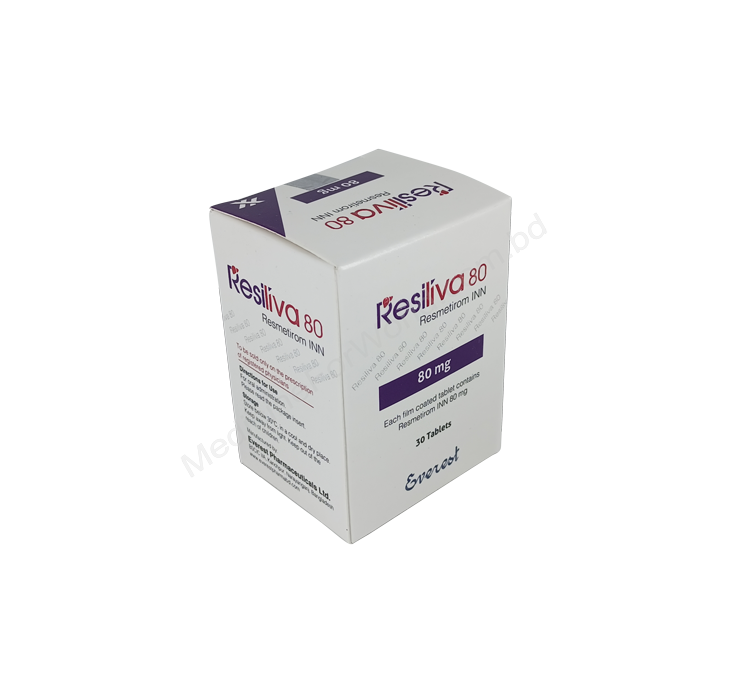 Resiliva- Родовое Resmetirom- Everest Pharma