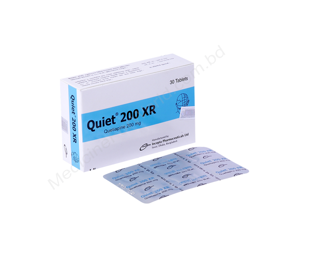Quiet XR- Generic QUETIAPINE FUMARATE- Incepta Pharma