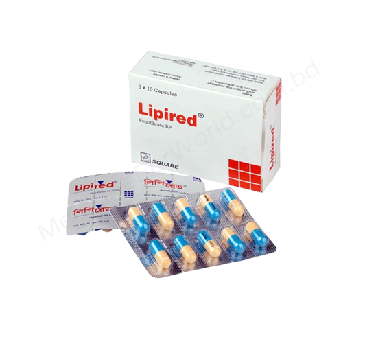 Lipired- Родовое Фенофибрат- Square Pharma