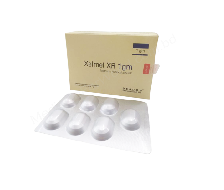 Xelmet XR- Родовое METFORMIN HYDROCHLORIDE- Beacon Pharma