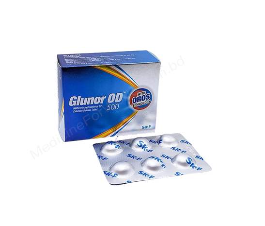 Glunor XR- Родовое METFORMIN HYDROCHLORIDE- Eskayef pharma
