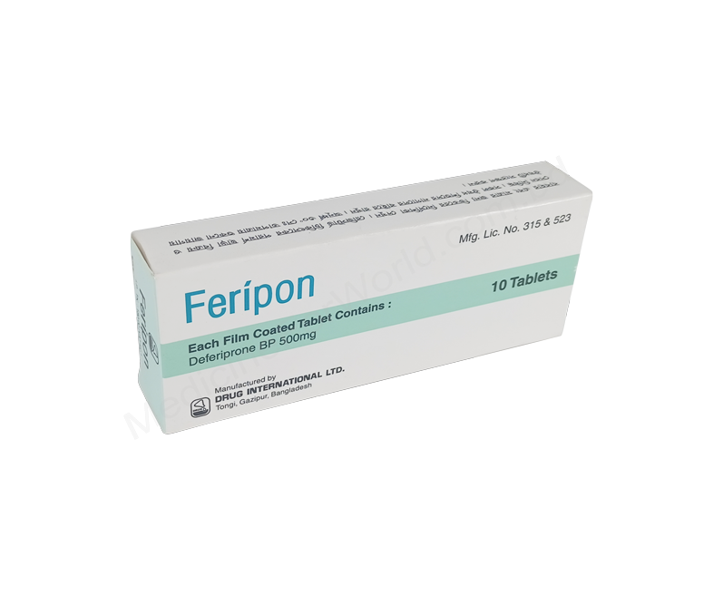 Feripon- Родовое Деферипрон- Drug International Pharma
