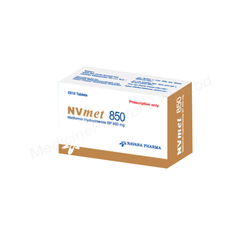 NVmet- Родовое METFORMIN HYDROCHLORIDE- Navana Pharma