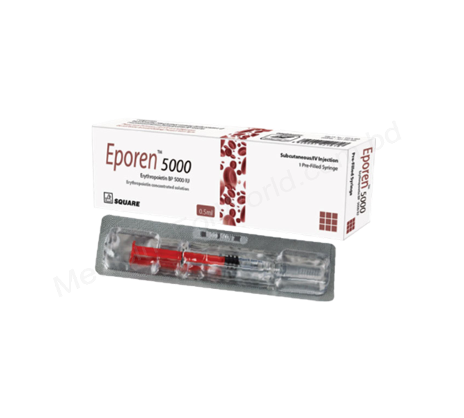 Eporen- Generic Erythropoietin Alfa- Square Pharma