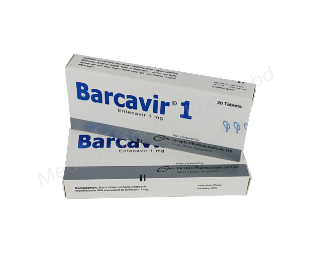 Barcavir- Родовое Энтекавир- Incepta Pharma