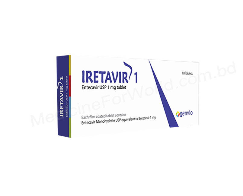Iretavir- Родовое Энтекавир- Genvio Pharma