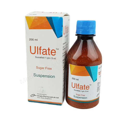 Ulfate- Родовое Сукральфат- Incepta Pharma