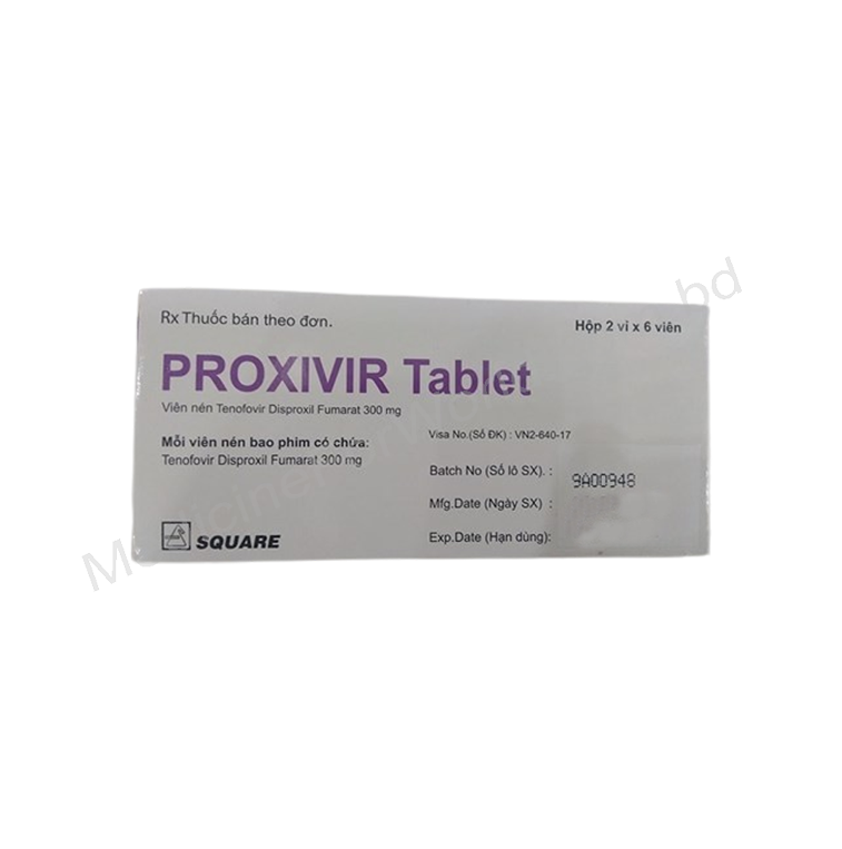 Proxivir- Родовое Тенофовира дизопроксила фумарат- Square Pharma