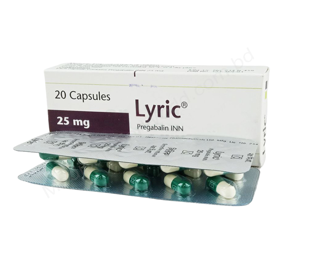 Lyric- Родовое Прегабалин- Healthcare pharma