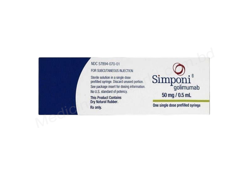 Simponi- Generic Golimumab- MSD Pharma