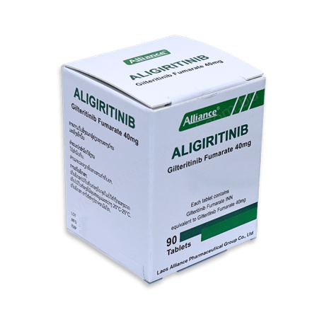 Aligiritinib- Generic Gilteritinib- Alliance Pharma