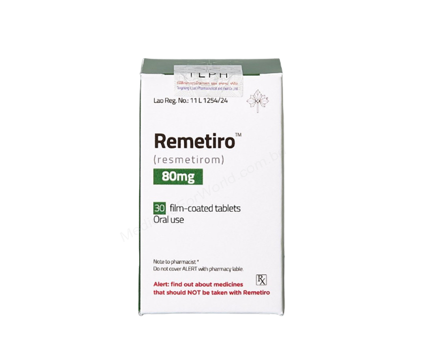 Remetiro- Родовое Resmetirom- TLPH Pharma