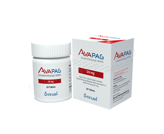 Avapag- Родовое Avatrombopag- Everest Pharma