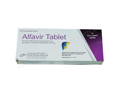 Alfavir- Родовое Тенофовир алафенамид- Incepta Pharma