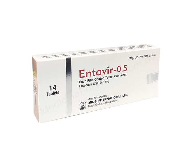 Entavir- Родовое Энтекавир- Drug International Pharma