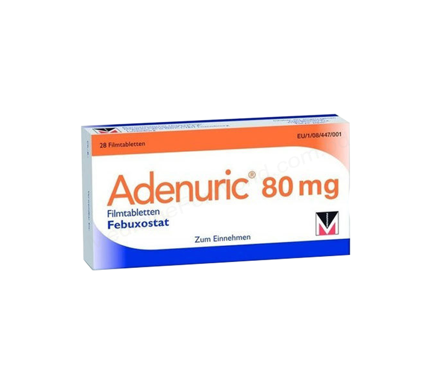 Adenuric- Родовое Фебоксостат- I.E. ULAGAY pharma