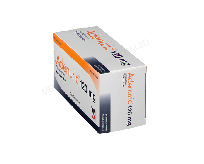 Adenuric- Родовое Фебоксостат- I.E. ULAGAY pharma