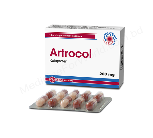 Artrocol Pr- Родовое Кетопрофен- World Medicine Pharma
