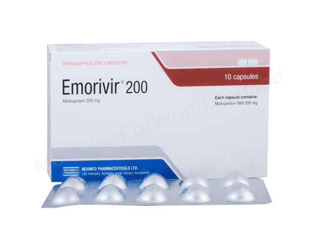 Emorivir- Родовое Молнупиравир- Beximco Pharma