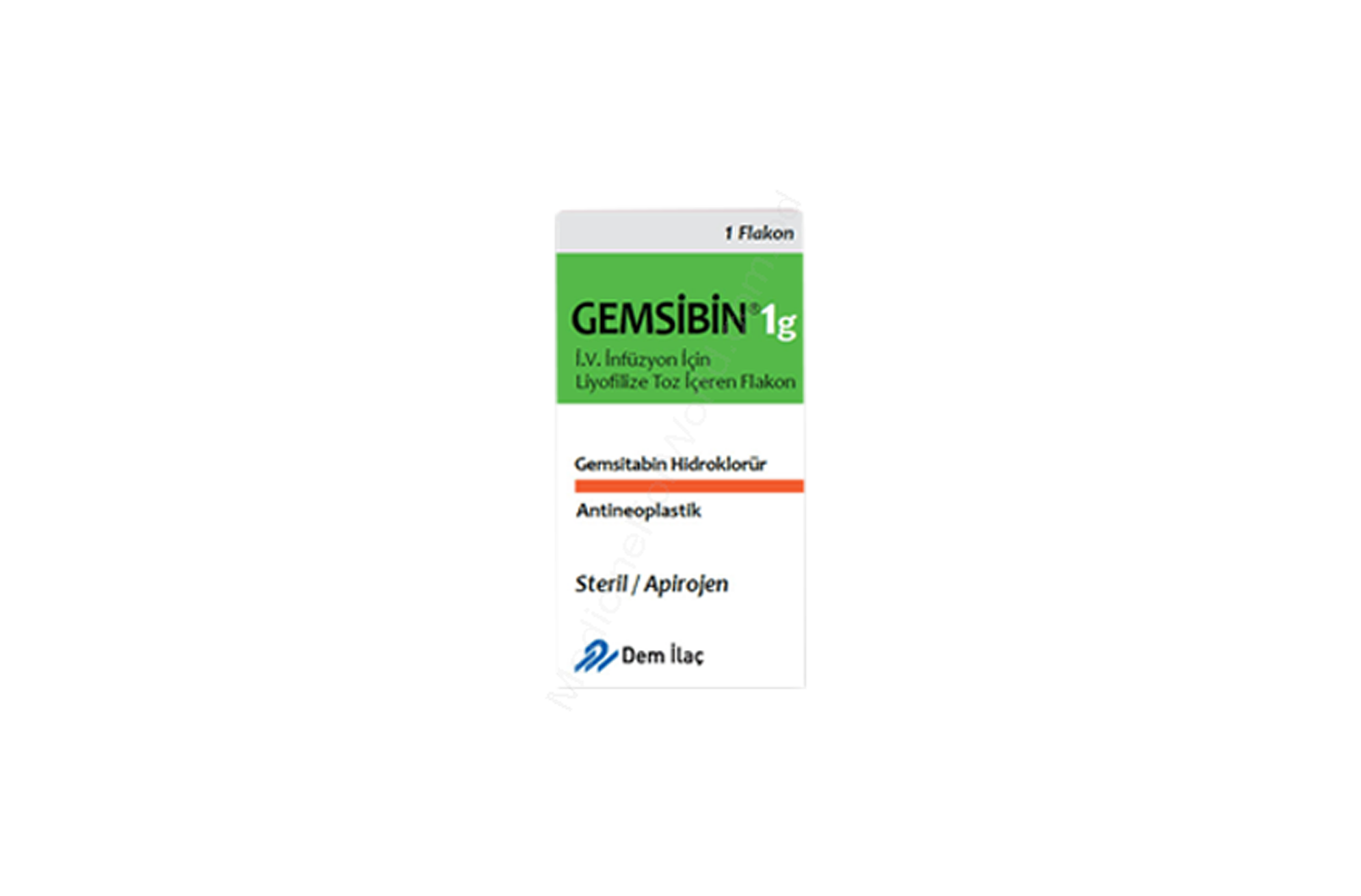 Gemsibin- Родовое Гемцитабин- DEM Pharma Ltd