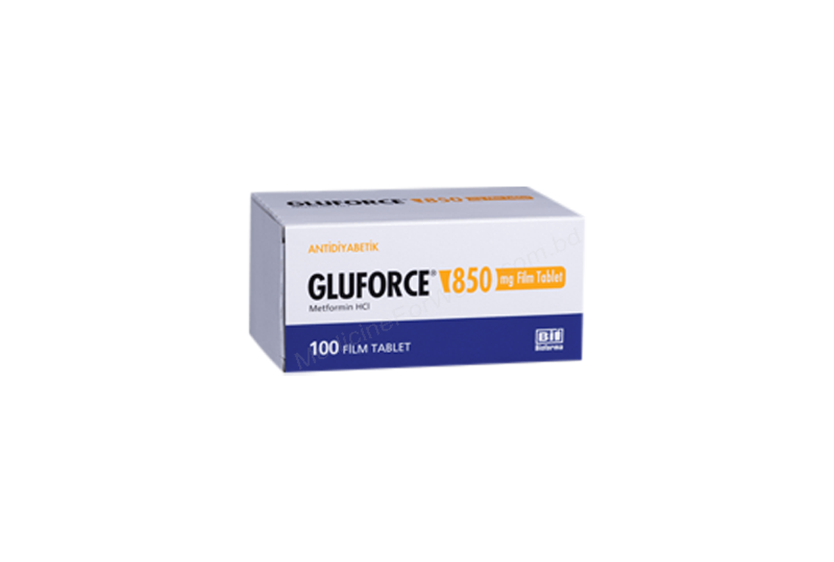 GLUFORCE- Родовое METFORMIN HYDROCHLORIDE- BIOFARMA Pharma