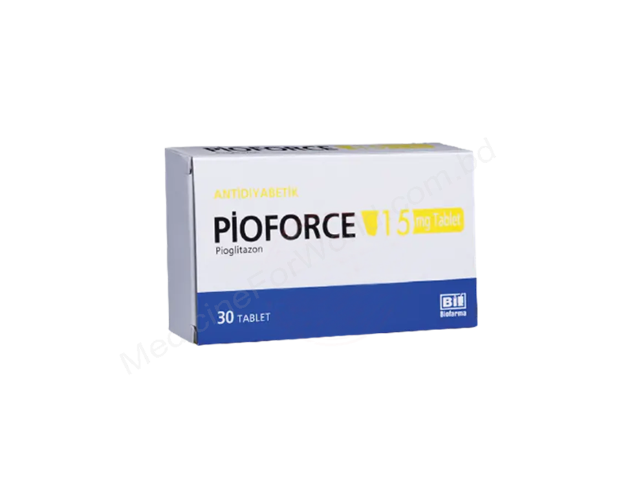 PIOFORCE- Родовое пиоглитазон- BIOFARMA Pharma