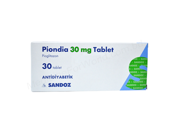 PIONDIA- Родовое пиоглитазон- SANDOZ Pharma