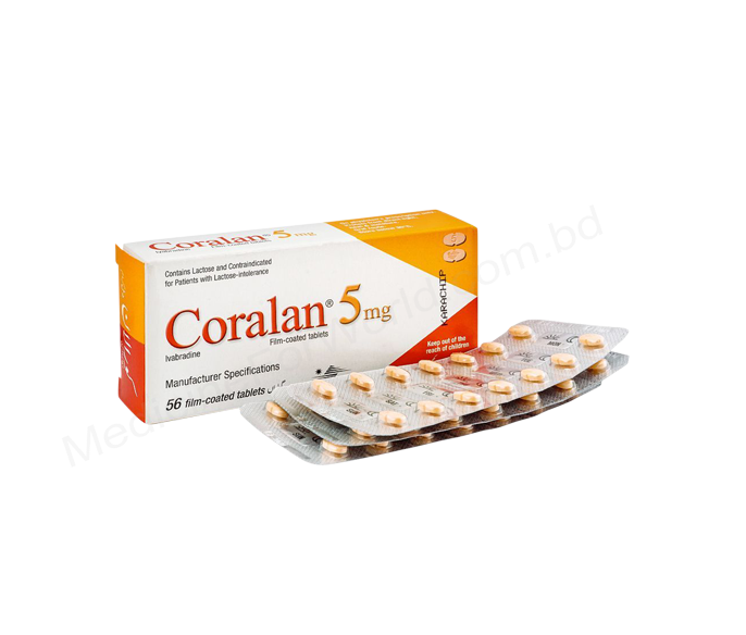 CORALAN- Родовое Ивабрадин- SERVIER Pharma