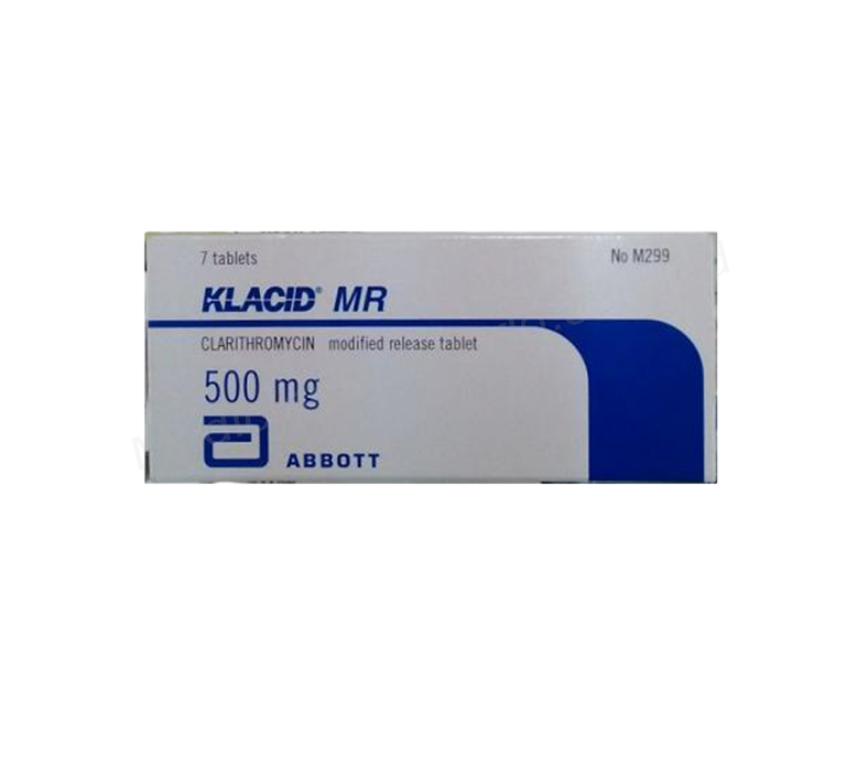 KLACID MR- Generic CLARITHROMYCIN- ABBOTT Pharma