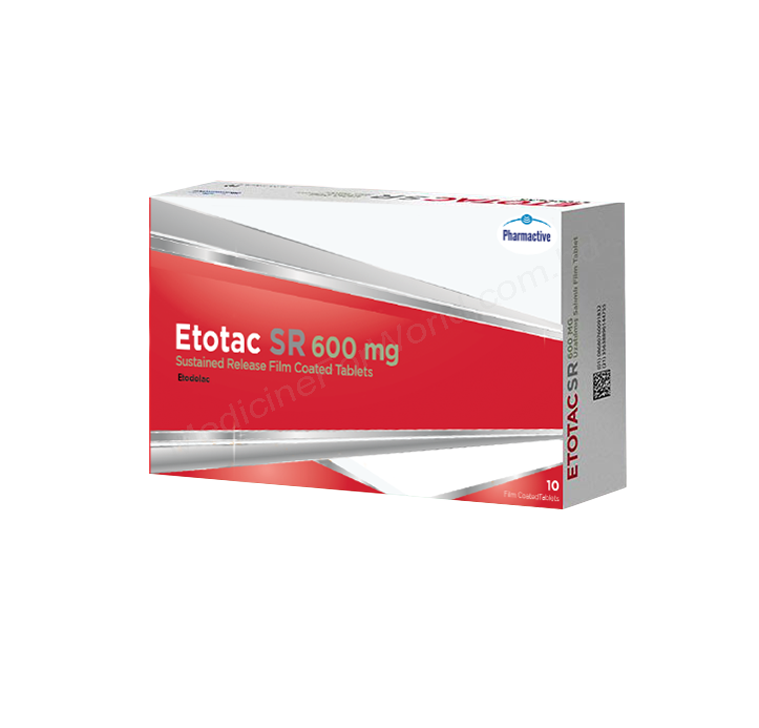 ETOTAC SR- 通用的 ETODOLAC- PHARMACTIVE Pharma
