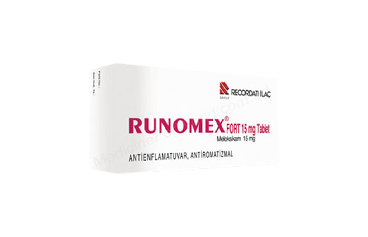 RUNOMEX FORT- Родовое MELOXICAM- RECORDATI Pharma