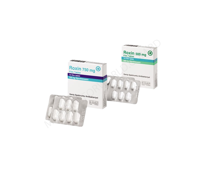 ROXIN- Родовое CIPROFLOXACIN HYDROCHLORIDE- I.E. ULAGAY Pharma