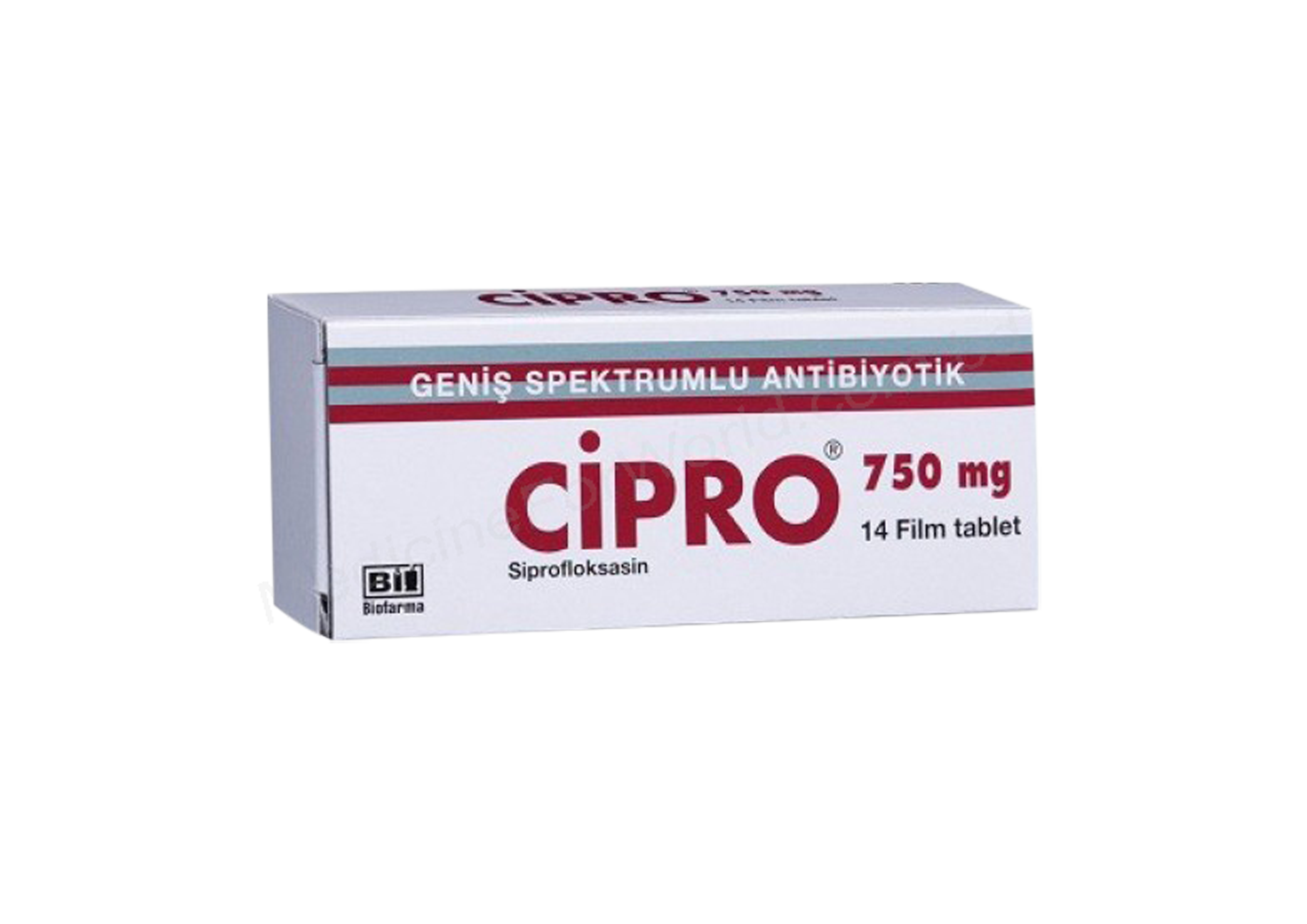 CIPRO- Родовое CIPROFLOXACIN HYDROCHLORIDE- BIOFARMA Pharma