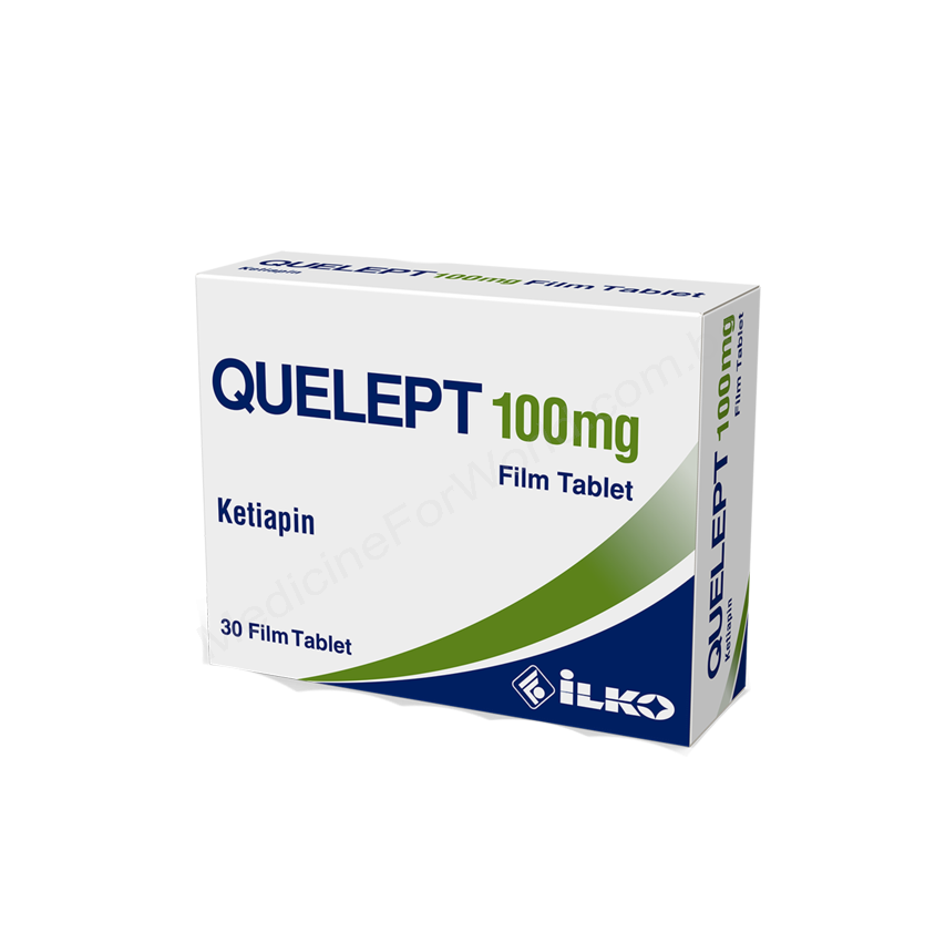 QUELEPT- Родовое QUETIAPINE FUMARATE- ILKO Pharma