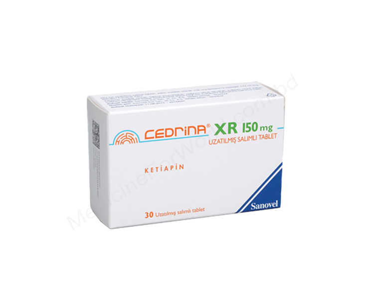 CEDRINA XR- Родовое QUETIAPINE FUMARATE- Sanovel pharma
