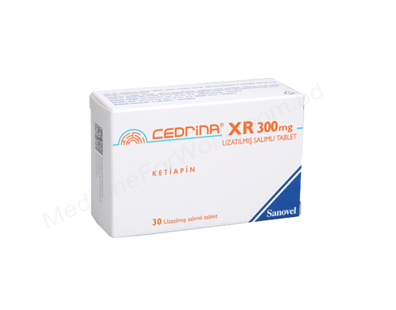 CEDRINA XR- Родовое QUETIAPINE FUMARATE- Sanovel pharma