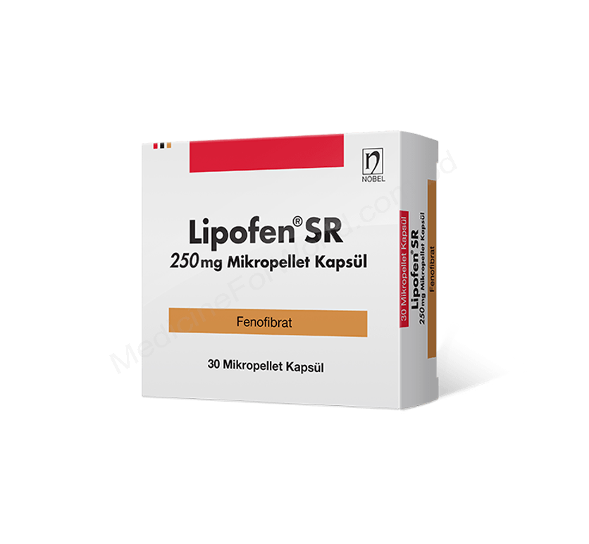 LIPOFEN- Родовое Фенофибрат- Nobel pharma
