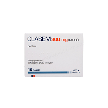 CLASEM- Родовое Цефдинир- GENERICA Pharma