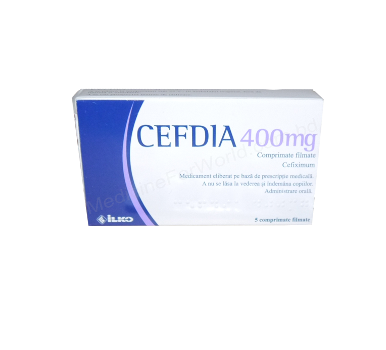 CEFDIA- Родовое Цефиксим- ILKO Pharma