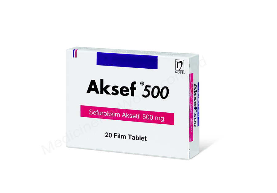 AKSEF- 通用的 CEFUROXIME AXETIL- Nobel pharma