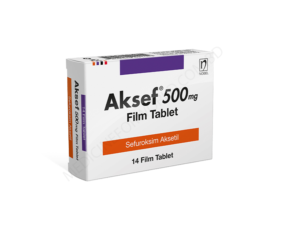 AKSEF- 通用的 CEFUROXIME AXETIL- Nobel pharma