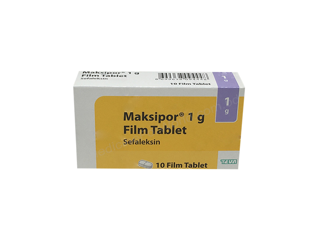 MAKSIPOR- Родовое Цефалексин- Teva Pharma