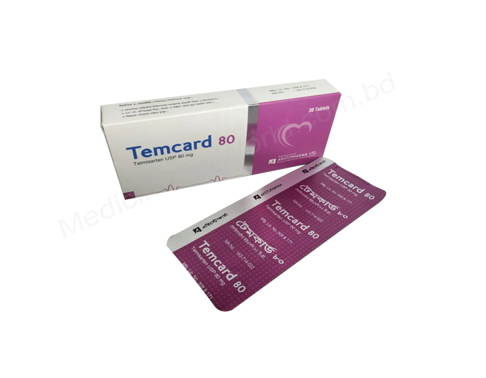 Temcard- Generic Telmisartan- Aristopharma