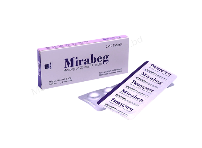 Mirabeg- 通用的 米拉贝隆- General Pharma