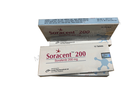 Soracent- Родовое Сорафениб- Incepta Pharma