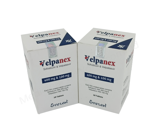 Велпанекс- Родовое Софосбувир + велпатасвир- Everest Pharma
